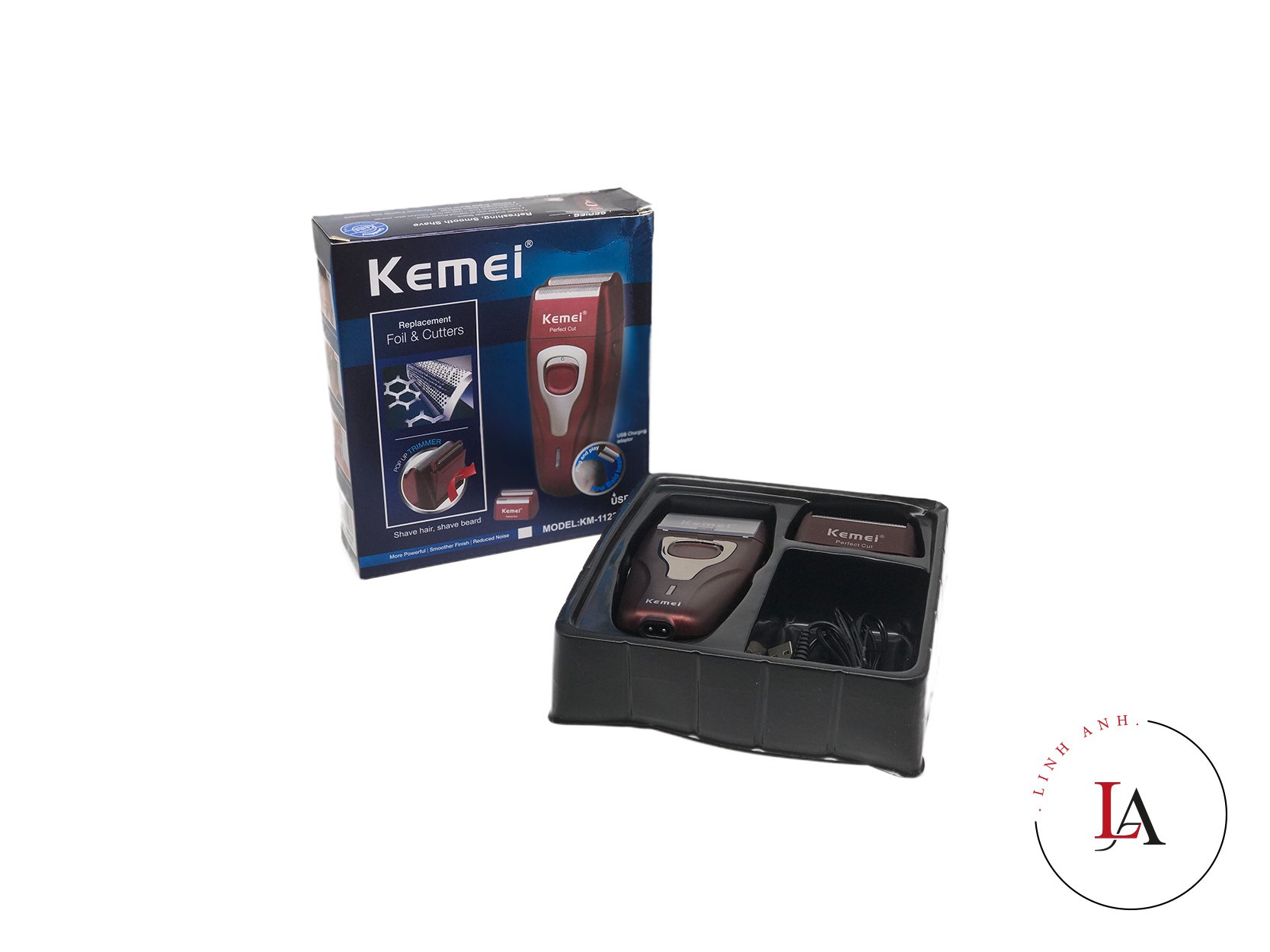 Máy cạo râu Kemei 1123